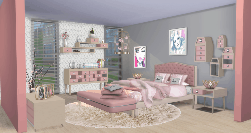 Teen Bedroom Sims 4